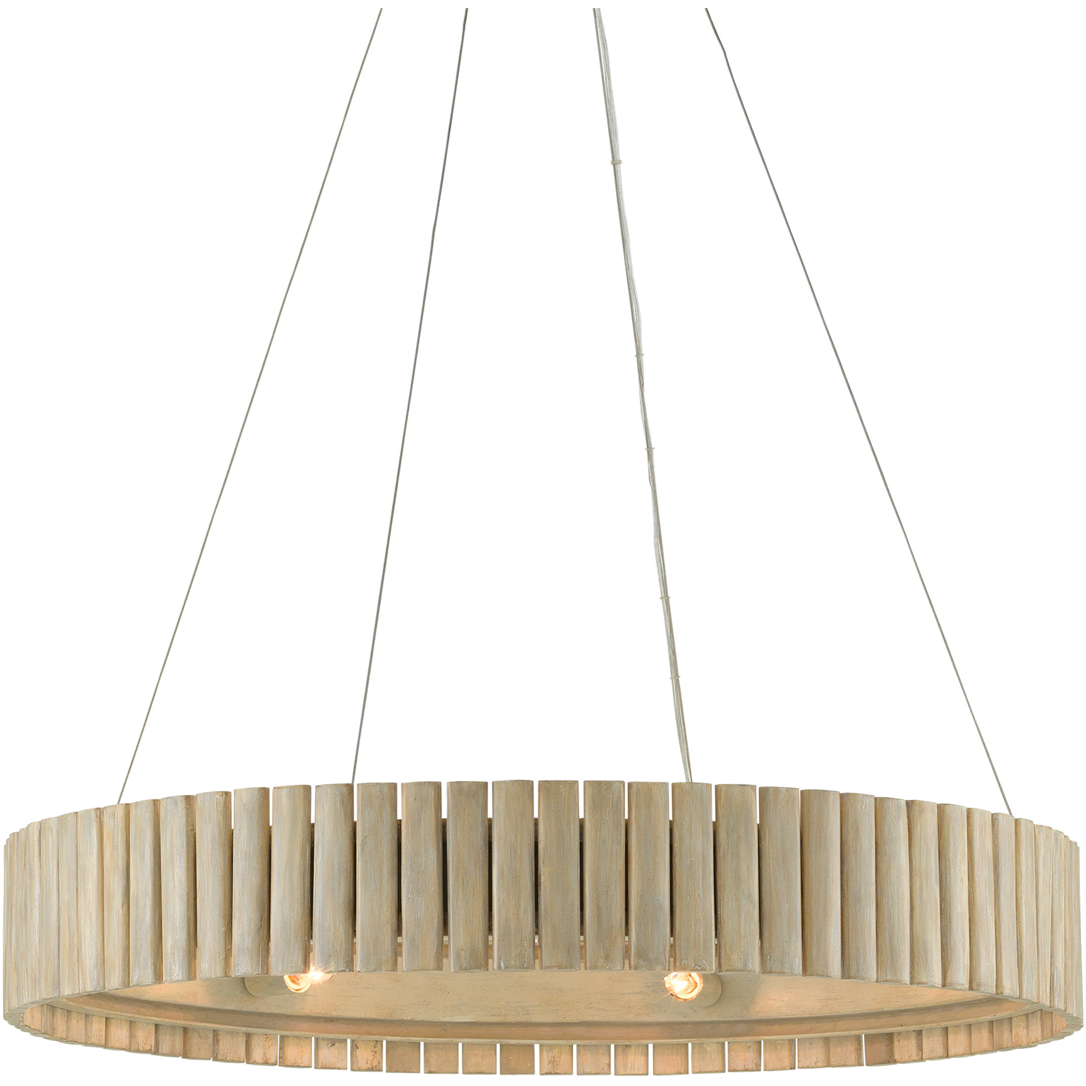 Tetterby 6 Light 31 inch Light Taupe Chandelier Ceiling Light