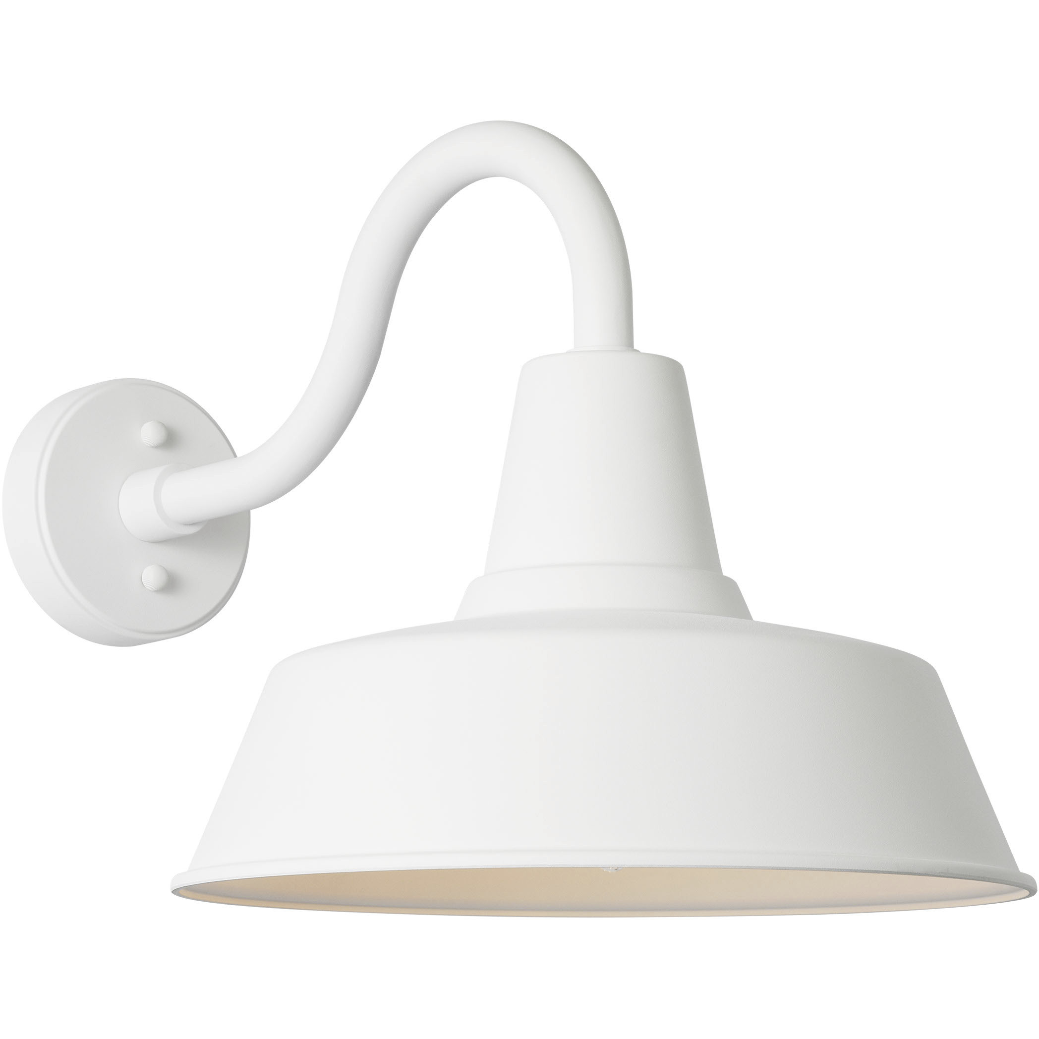 Sean Lavin Barn Light 1 Light 13.5 inch Outdoor Textured White Outdoor Wall Lantern