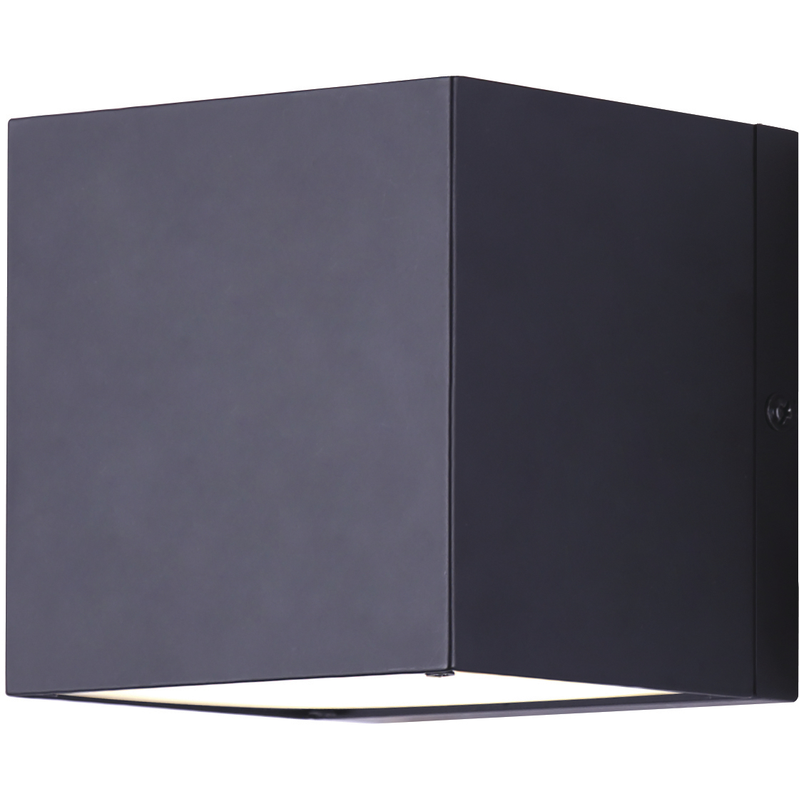 Madison LED 4 inch Black LED Wall Fixture Wall Light
