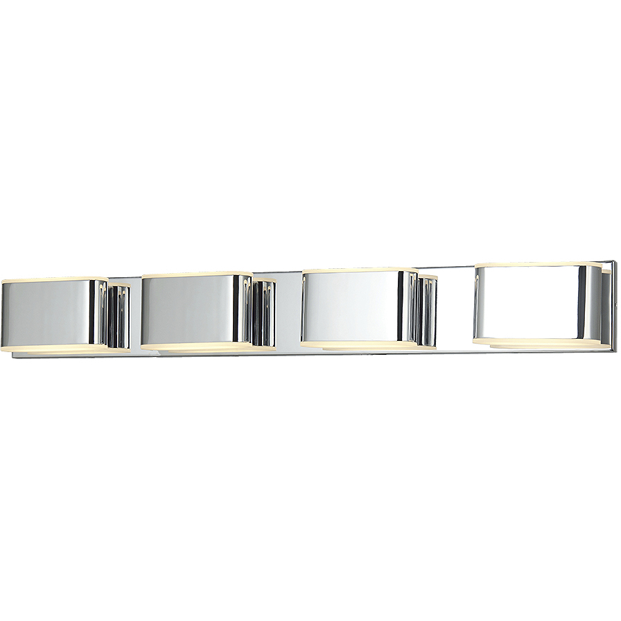 Bianca LED 35 inch Chrome Bath Vanity Light Wall Light