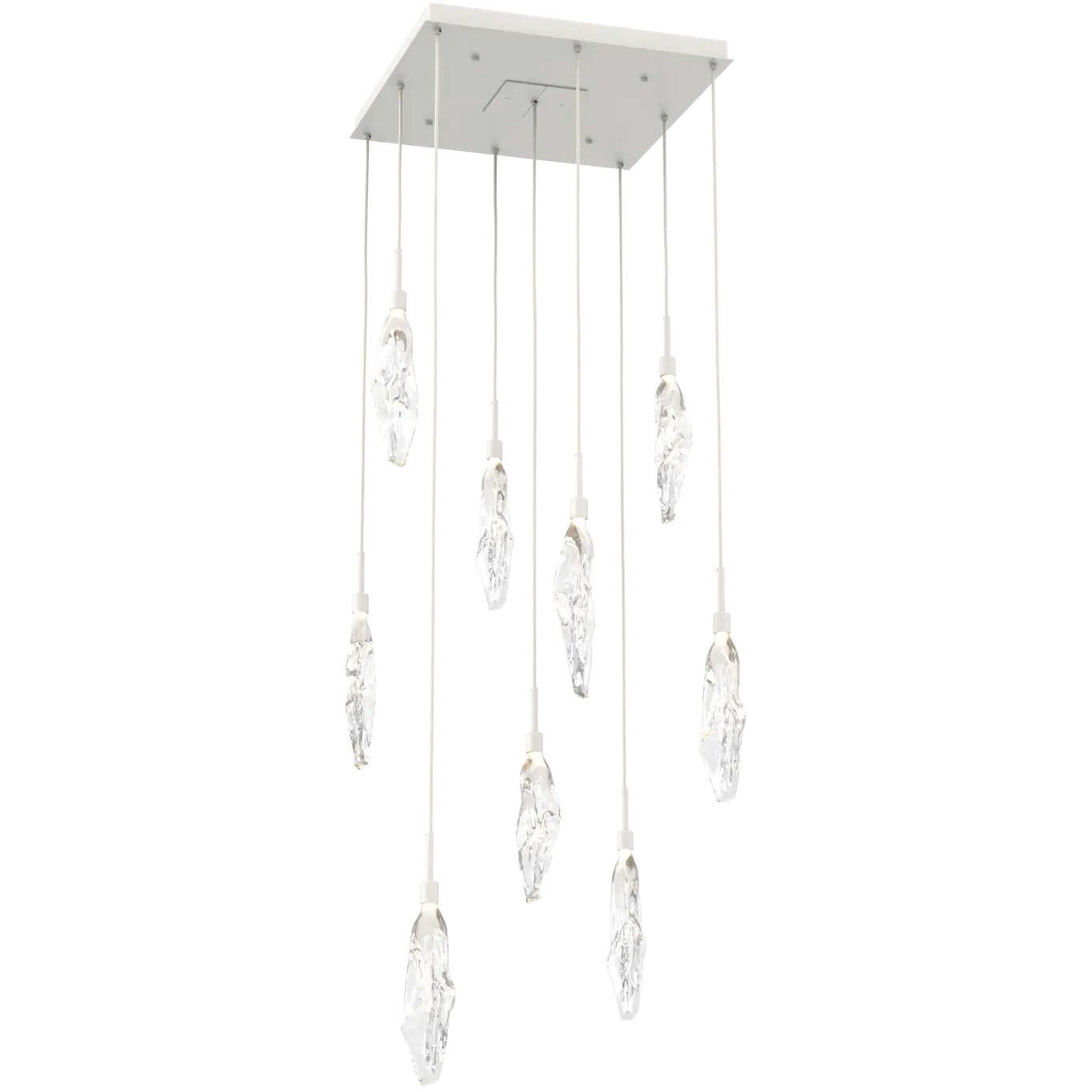 Icefall LED 26.3 inch Novel Brass Pendant Chandelier Ceiling Light in 2700K LED