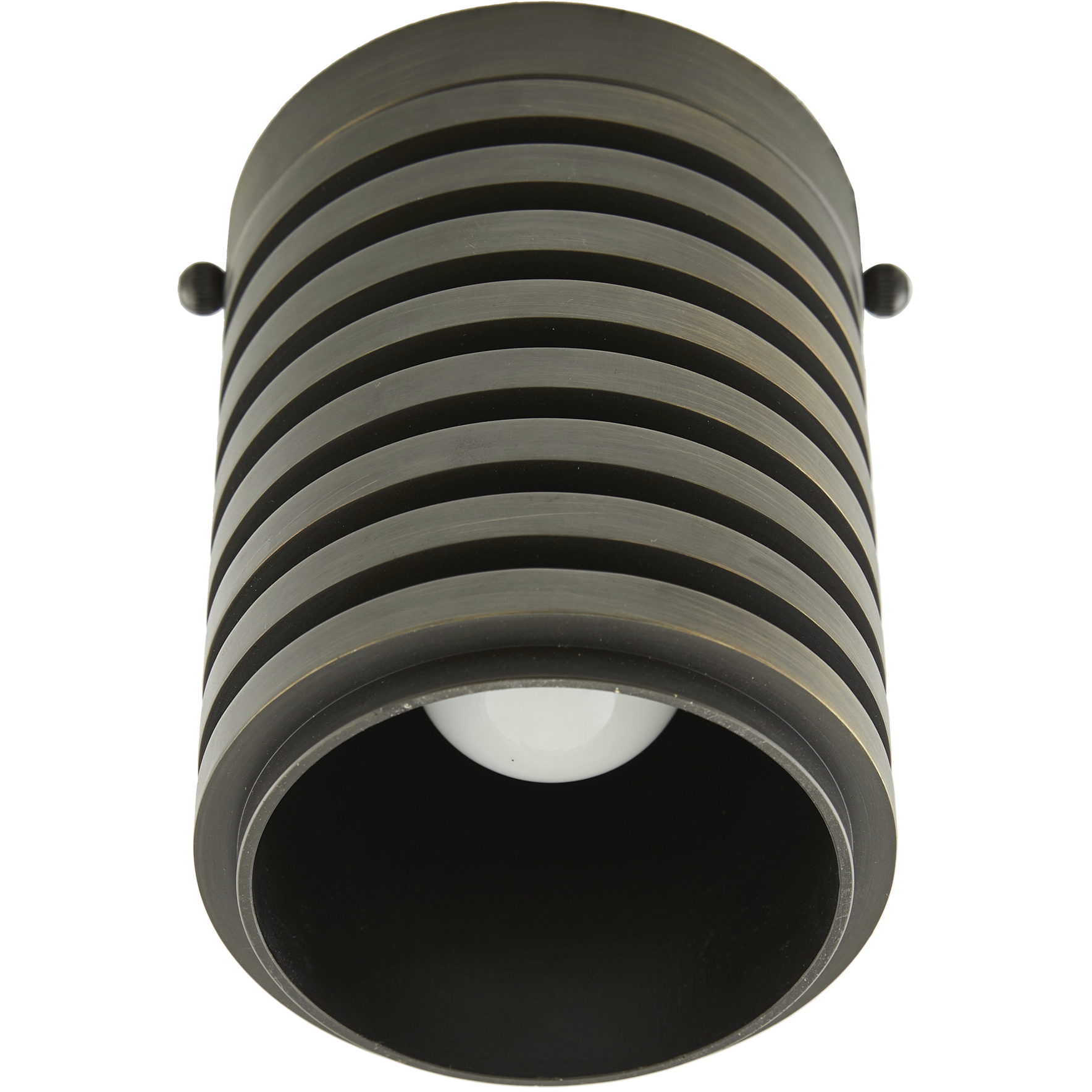 Rudy 1 Light 4.5 inch English Bronze Flush Mount Ceiling Light