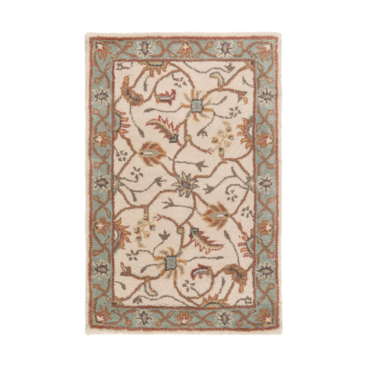 Edda 48 inch Khaki/Medium Gray/Olive/Dark Brown/Camel/Rust Rugs, Wool
