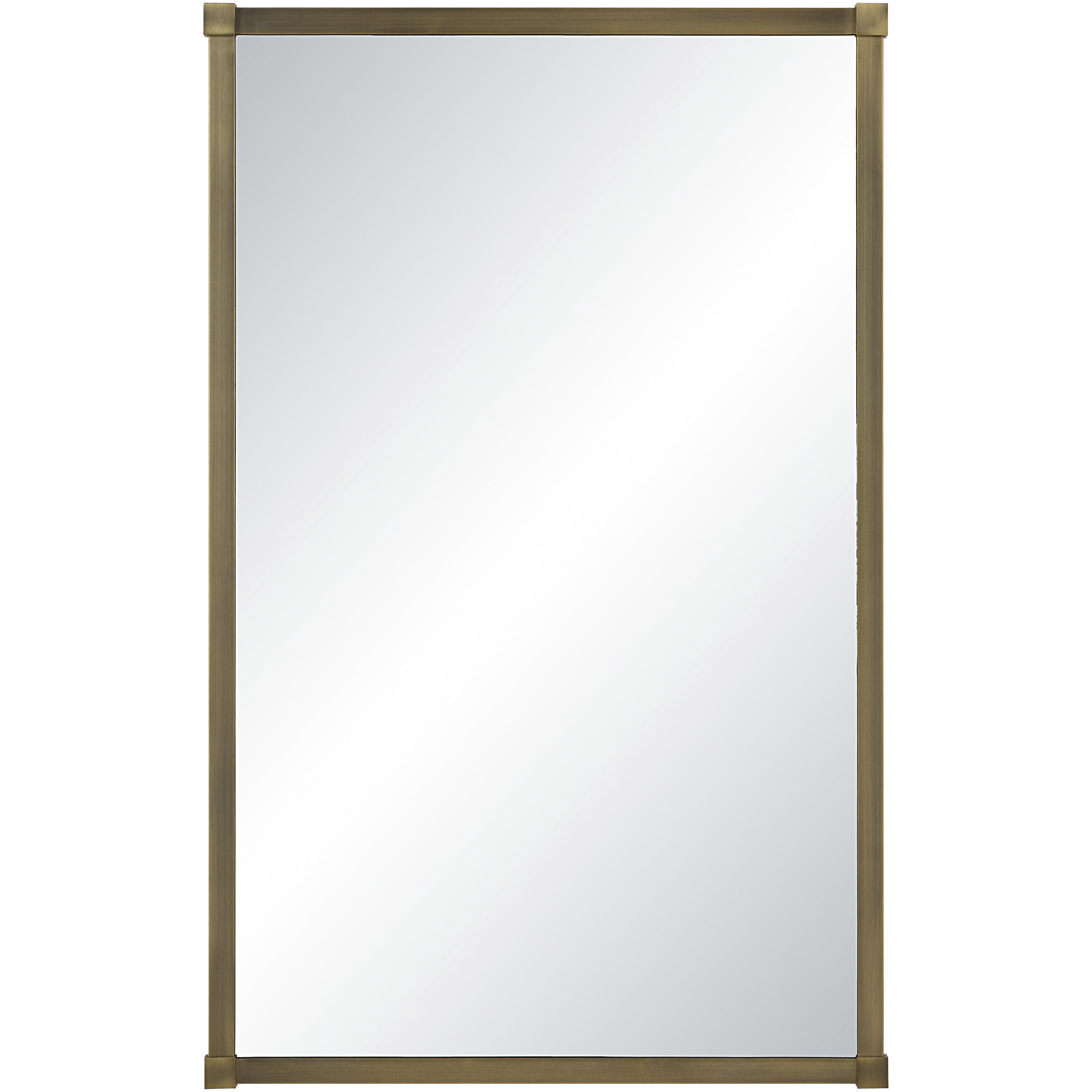 Khaya 35 X 22 inch Wall Mirror