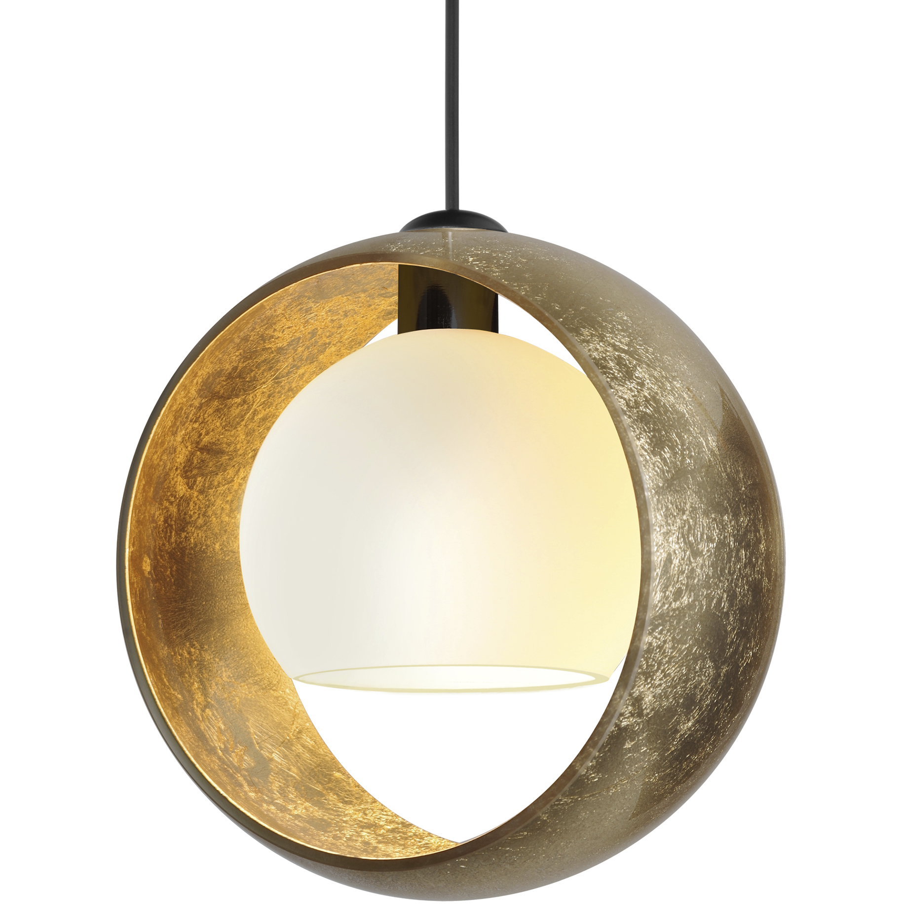 Pogo 1 Light Black Cord Pendant Ceiling Light